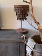 Schijfjeslamp roest, Ophalen of Verzenden, Zo goed als nieuw, Minder dan 50 cm