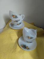 8510) ARCOPAL 6 kop en schotels, Huis en Inrichting, Keuken | Servies, Ophalen of Verzenden, Glas, Overige stijlen, Kop(pen) en/of Schotel(s)