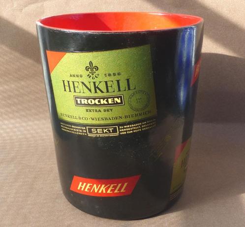Henkell Trocken champagne koeler wijnkoeler ijsemmer, Verzamelen, Merken en Reclamevoorwerpen, Gebruikt, Gebruiksvoorwerp, Ophalen of Verzenden