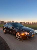 Mercedes-Benz C-Klasse 2.0 C180 Sportcoupe 2001 Zwart, Auto's, Achterwielaandrijving, 4 cilinders, 129 pk, 4 stoelen