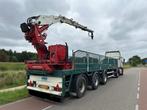 Kennis Steenoplegger stenentrailer + Kennis kraan 14tm nwe A, Overige brandstoffen, Origineel Nederlands, Bedrijf, Aanhangers en Opleggers