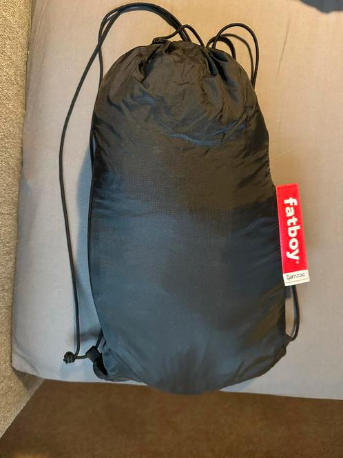 Fatboy Lamzac L (large) zwart, Huis en Inrichting, Zitzakken, Zo goed als nieuw, Overige typen, Zwart, Ophalen of Verzenden