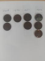 Diverse jaartallen 1 cent munten, Postzegels en Munten, Munten | Nederland, Setje, Koningin Wilhelmina, Ophalen of Verzenden, 1 cent