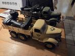 2 stuks rc vrachtwagens 6x6, Ophalen of Verzenden, Zo goed als nieuw, Overige schalen, Onderdeel