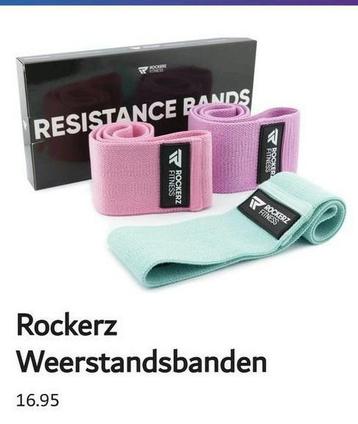 Rockerz Weerstandsbanden 4st in 1doosje. Per doos of partij beschikbaar voor biedingen