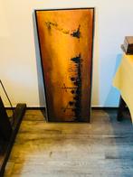 Havengezicht, Antiek en Kunst, Kunst | Schilderijen | Abstract, Ophalen of Verzenden