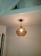 Moderne zwarte hanglamp, Ophalen of Verzenden, Zo goed als nieuw, Metaal, Modern