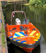 Rescue II Reddingsboot met 75pk Evinrude E-tec, Watersport en Boten, Gebruikt, 70 tot 120 pk, Benzine, Overige materialen