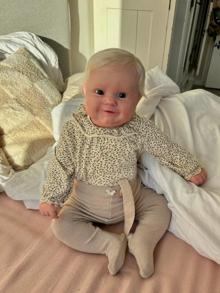 Reborn Maddie, Verzamelen, Poppen, Zo goed als nieuw, Pop, Levensecht of Reborn, Verzenden