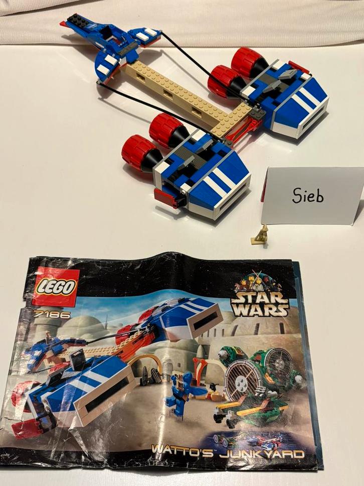 Lego Star Wars set 7186 Watto's Junkyard, Kinderen en Baby's, Speelgoed | Duplo en Lego, Zo goed als nieuw, Lego, Ophalen of Verzenden