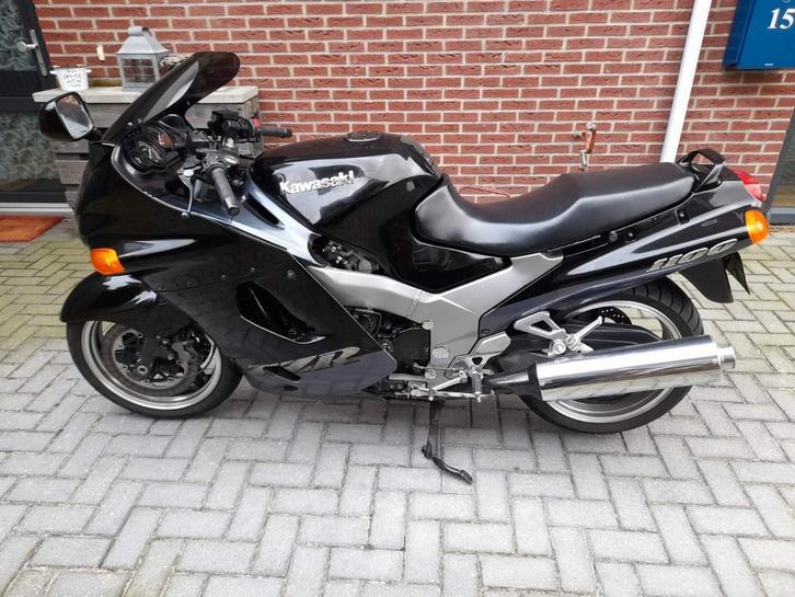 Kawasaki ZR 1100 model D loop of sloop, Motoren, Motoren | Kawasaki, Particulier, Naked bike, Ophalen