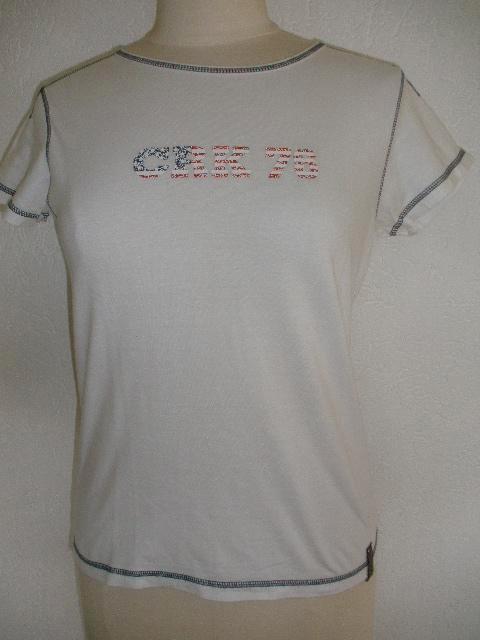 CRACKER t- shirt wit maat M, Kleding | Dames, T-shirts, Zo goed als nieuw, Maat 38/40 (M), Wit, Korte mouw, Ophalen of Verzenden