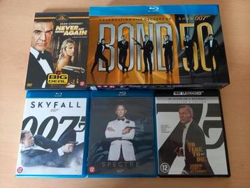 Zie Tekst James Bond Blu-ray & Never Say Never Agian  DVD. beschikbaar voor biedingen