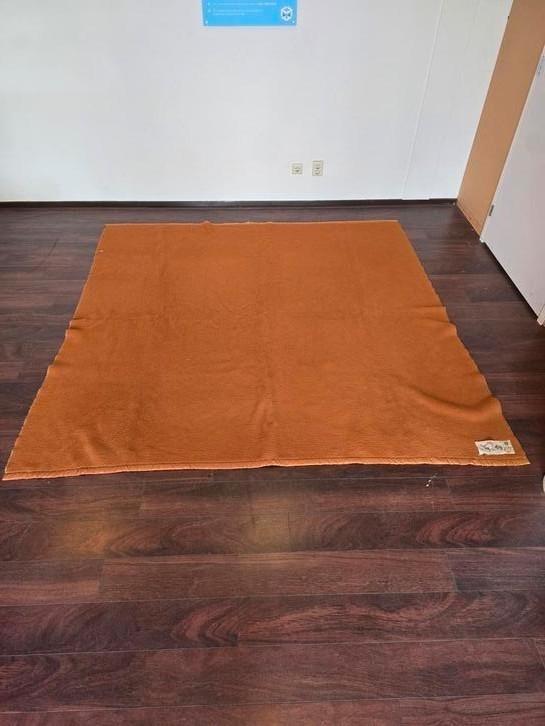 Aabe dralon deken, Huis en Inrichting, Woonaccessoires | Plaids en Woondekens, Zo goed als nieuw, Ophalen of Verzenden