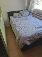 Boxspring 140 X 210 met opbergplek, Huis en Inrichting, Slaapkamer | Boxsprings, Ophalen, Tweepersoons, 140 cm, Zo goed als nieuw