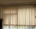 crème Rolgordijnen mooie kleur en schoon, Ophalen, Zo goed als nieuw, Crème, Minder dan 100 cm