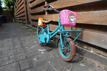 Alpina Cargo 12 inch kinderfiets  – met mandje & poppenzitje beschikbaar voor biedingen