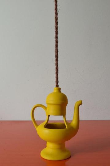 Retro vintage De Gebroeders hang bloempot / plantenhanger beschikbaar voor biedingen