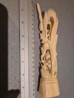 Balinees Garuda beeldje uit runderbot gesneden, Antiek en Kunst, Ophalen of Verzenden