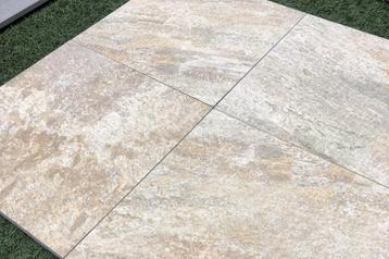Keramische terrastegels Grey Slate Rio 60x60x3 cm niet duur beschikbaar voor biedingen