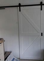 LOFTDEUR met wielen., Doe-het-zelf en Verbouw, Deuren en Horren, Ophalen, Zo goed als nieuw, Binnendeur, 200 tot 215 cm