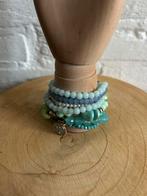 Armbanden set, Ophalen of Verzenden, Zo goed als nieuw, Met bedels of kralen