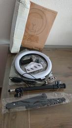 LED ringlicht met statief, voor tiktok/YouTube/ Beauty lamp, Ophalen of Verzenden, Nieuw