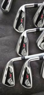 Callaway x hot ijzers 4-9 pw aw sw hybride 3 Regular flex, Sport en Fitness, Golf, Ophalen of Verzenden, Gebruikt, Set, Callaway