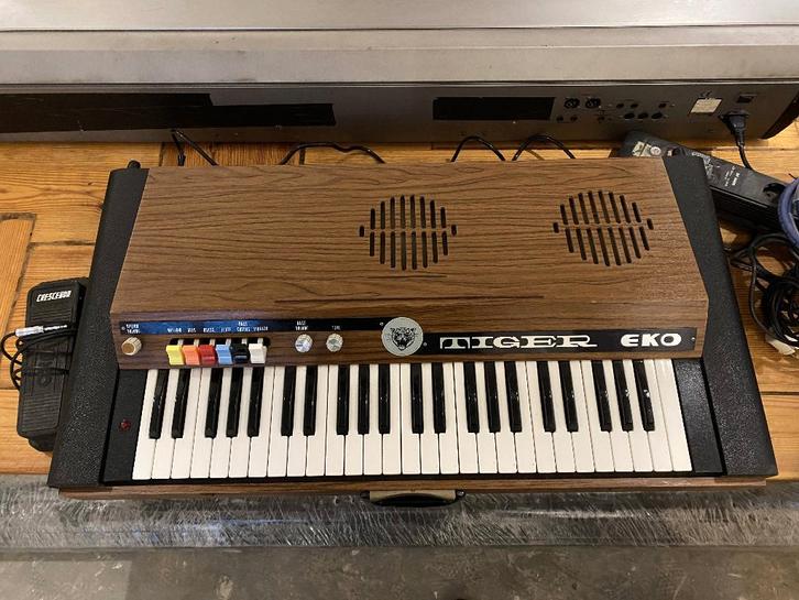 Eko Tiger electrisch orgel (defect), Muziek en Instrumenten, Orgels, Gebruikt, Orgel, 1 klavier, Ophalen