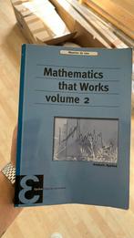 Mathematics that works vol. 2, Ophalen of Verzenden, Zo goed als nieuw