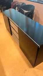 Zwarte roldeur kast, Ophalen, Gebruikt, 25 tot 50 cm, Minder dan 100 cm