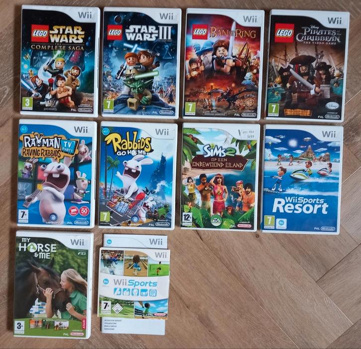 Wii Spellen Collectie - 10 Stuks! In 1 koop of per stuk., Spelcomputers en Games, Games | Overige, Zo goed als nieuw, Ophalen of Verzenden