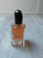 Si Armani eu de parfum 50ml, Verzamelen, Parfumverzamelingen, Ophalen of Verzenden, Zo goed als nieuw, Parfumfles