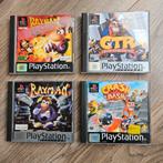 PS1 games Rayman en Crash (4 spellen), Spelcomputers en Games, Games | Sony PlayStation 1, Vanaf 3 jaar, Avontuur en Actie, Gebruikt
