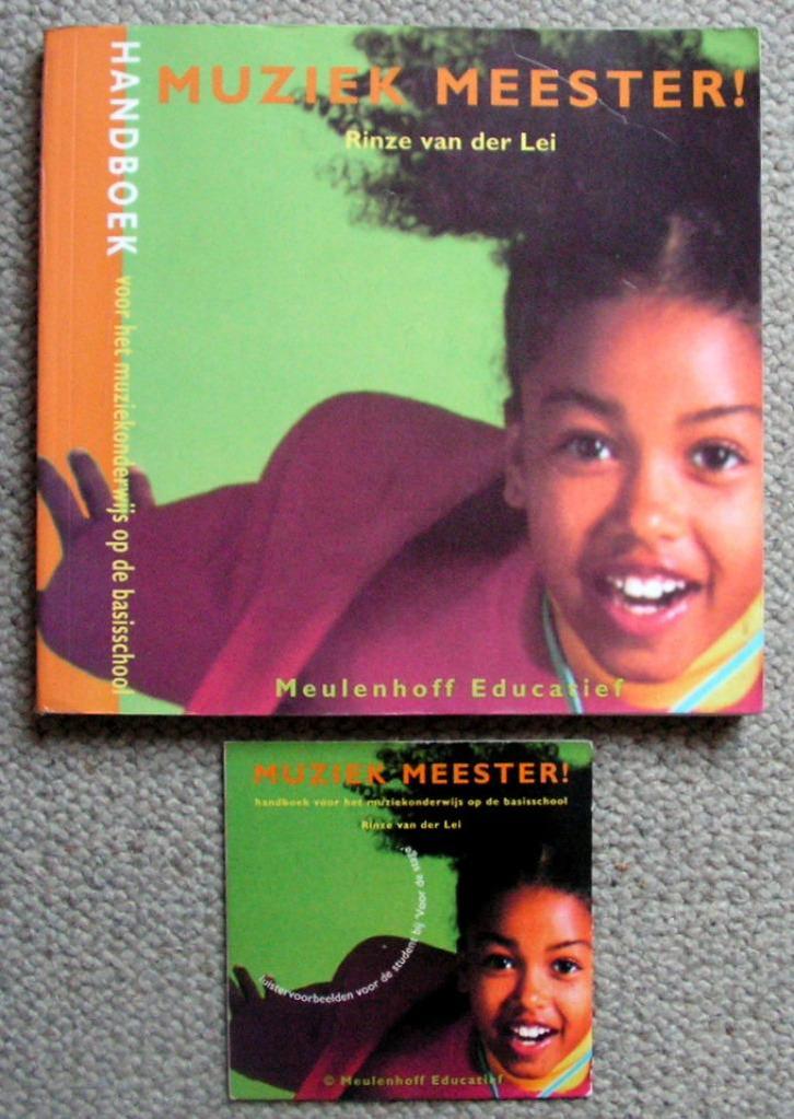 Muziek Meester! Rinze van der Lei boek Inclusief CD mooi, Boeken, Schoolboeken, Zo goed als nieuw, Muziek, Overige niveaus, Ophalen of Verzenden