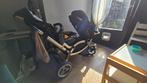 Kinderwagen 2 kids van ABC Design (Zoom Duo), Kinderen en Baby's, Kinderwagens en Combinaties, Zo goed als nieuw, Combiwagen, Verstelbare duwstang
