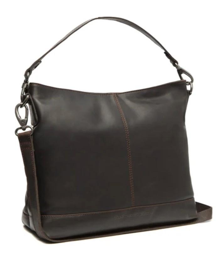 Chesterfield Amelia leren  Bruine Handtas, Sieraden, Tassen en Uiterlijk, Tassen | Damestassen, Nieuw, Schoudertasje, Bruin, Ophalen of Verzenden