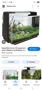 Superfish home 110 aquarium, Ophalen, Leeg aquarium