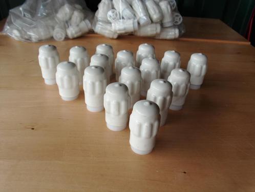 Deurstoppers / buffers 10 stuks kunststof wit 55 mm NIEUW., Hobby en Vrije tijd, Knutselen, Nieuw, Materiaal, Ophalen of Verzenden