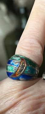 Bodemvondst…Zilveren Ring - Gemerkt Sterling 925, Ophalen of Verzenden, Gebruikt, Zilver, Dame
