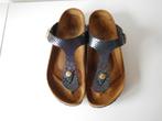 birkenstock maat 38  paar keer gedragen, Slippers, Zwart, Ophalen of Verzenden, Zo goed als nieuw