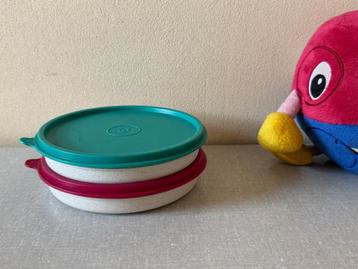 2 Z.G.A.N. stapelbare voorraadbakjes bakjes van TUPPERWARE  beschikbaar voor biedingen