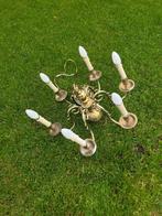 Kroonluchter - antiek, Huis en Inrichting, Lampen | Kroonluchters, Ophalen, Gebruikt, Metaal, Antiek