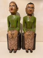 Javaanse Loro Blonyo / bruids beelden Indonesisch Indisch, Antiek en Kunst, Kunst | Beelden en Houtsnijwerken, Ophalen of Verzenden