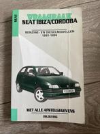 Vraagbaak	Seat	Ibiza / Cordoba	Benzine & Diesel	1993-1996, Auto diversen, Handleidingen en Instructieboekjes, Ophalen of Verzenden