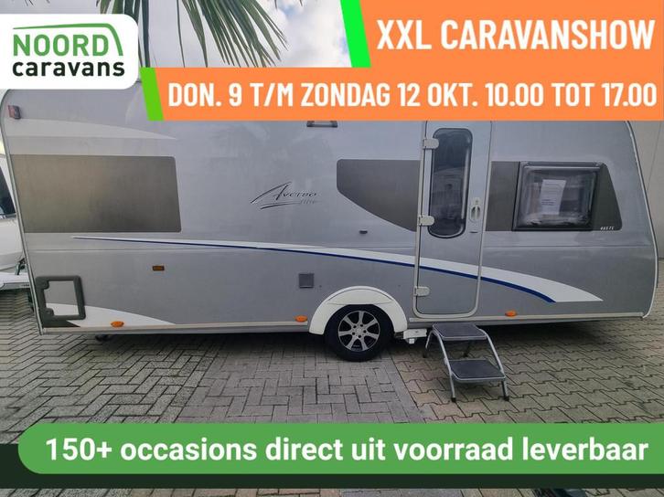BUERSTNER AVERSO FIFTY 465 TS MOVER + VOORTENT + DOUCHE, Caravans en Kamperen, Caravans, Bedrijf, tot en met 4, 1000 - 1250 kg