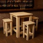 Bartafel set van steigerhout - marktplaats aanbieding, Ophalen of Verzenden, Nieuw