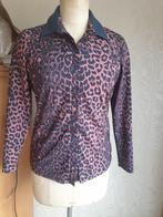 Mooie blouse van Studio Anneloes poppy leopard M, Maat 38/40 (M), Studio Anneloes, Bruin, Ophalen of Verzenden