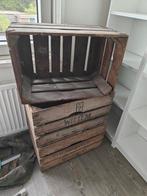3 lats fruitkisten 3 stuks, Ophalen, Zo goed als nieuw, Minder dan 50 cm, Minder dan 50 cm