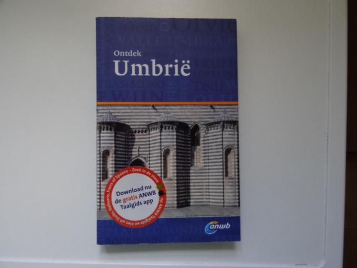 Umbrie ; anwb Ontdek reisgids , met de landkaart, Boeken, Reisgidsen, Zo goed als nieuw, Reisgids of -boek, Europa, ANWB, Ophalen of Verzenden